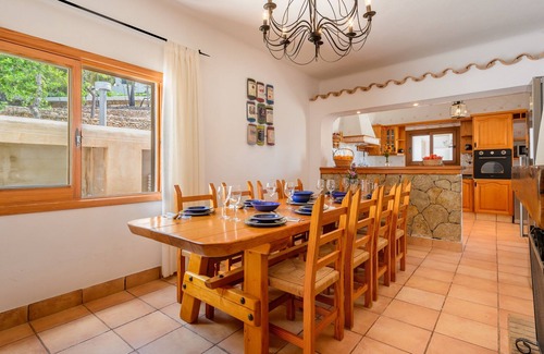 Sant Joan de Labritja Villa | Villa climatisée avec piscine, terrasse, vue sur la mer et Wi-Fi
