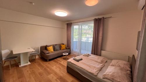 Karlova Ves Appartement | Air conditioned 1 room Apartment, with garden, new building