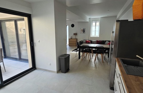Nemours Maison | Air-conditioned house in the center of town on a quiet street close to all amenities.