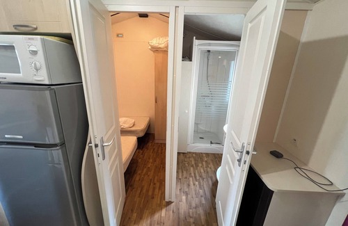 Lunel Maison | Air-conditioned mobile home with terrace - between sea and Camargue