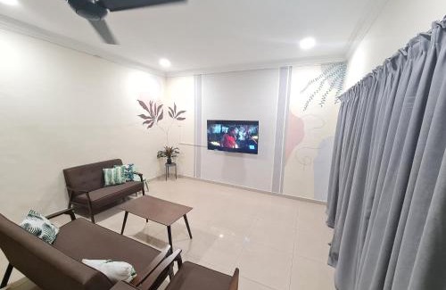 Simpang Maison | Air-home M3 Simpang near Aulong Econsave, 4BR, 10pax, Netflix
