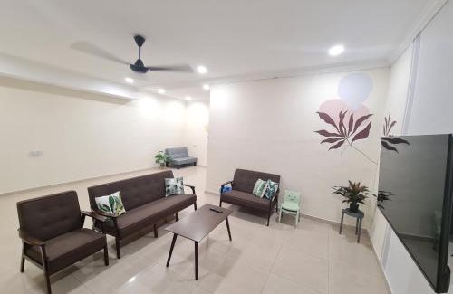 Simpang Maison | Air-home M3 Simpang near Aulong Econsave, 4BR, 10pax, Netflix