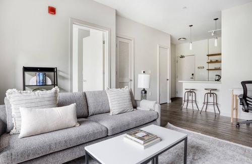 Cambridgeport Appartement | Airy Cambridgeport 1BR w/ W/D & Gym, near Boston U & MIT, by Blueground