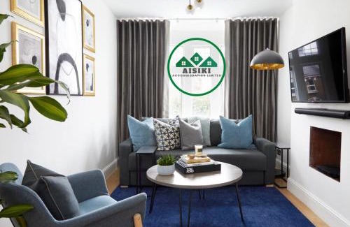 North Finchley Appartement | Aisiki Stays Apartments at North Finchley, 3-Bedroom & 2-Bathroom, Pet Friendly Flat, King or Twin Beds with Free Wi-Fi