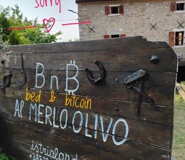 Krasica Lit Et Petit-Déjeuner | al Merlo Olivo, rural istrian house