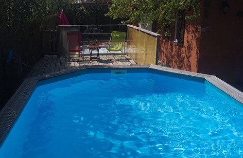 Ossages Maison | Alaudy Vacances Gîte écolo piscine et jacuzzi Landes