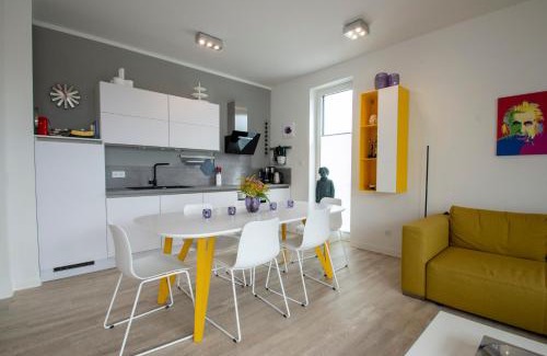 Glowe Appartement | Albert-INN-Glowe - barrierefrei & 3 Schlafzimmer & Coworking & Strandkorb-saisonal & Sauna im Haus & Fahrräder