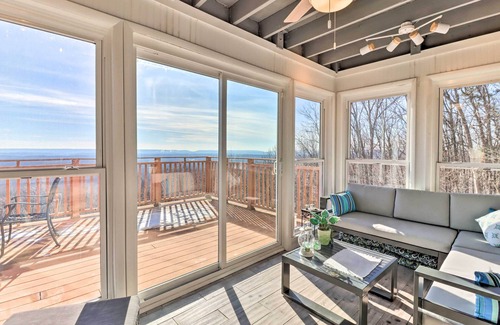 Jonas Maison | Albrightsville Home: Deck + Panoramic Valley View!