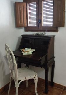 Villanueva de Viver Maison | Alcoba con patio del siglo XIX