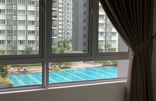 Kajang Copropriété | Alf's Place Family Fun vue sur la piscine, Southville Bangi,
