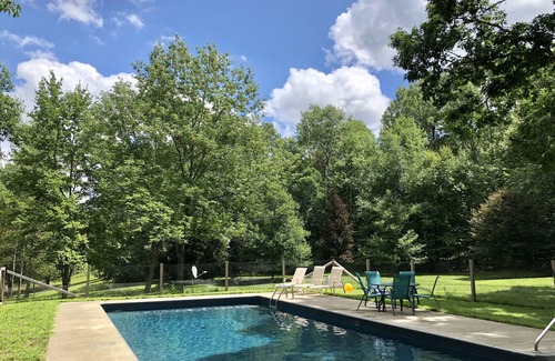 Ancram Cabine | Retraite de campagne privée avec piscine d'eau salée et plaisir sans fin en famille