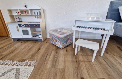 Verden Appartement | AllerGrün apartment, balcony with a view of nature