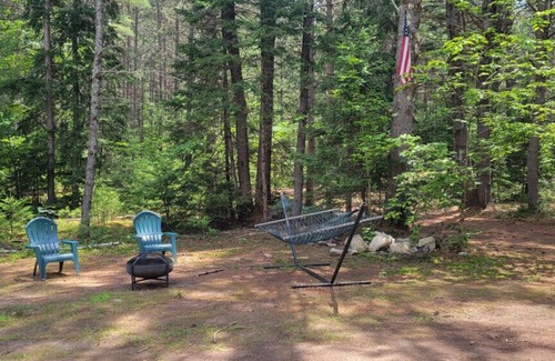Brownfield Location De VR | Allie Mae Yurt nestled in the woods