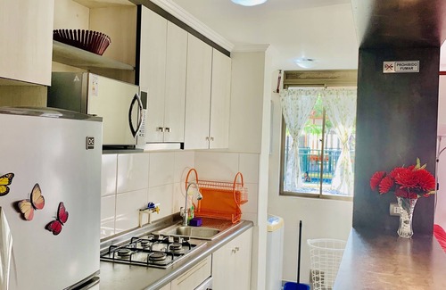 Arica Appartement | Vue sur la piscine de l'appartement Alma Surire Plus