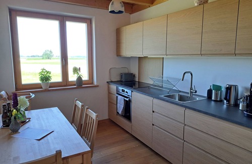 Unterallgau Appartement | "Alpakaleben" apartment in an ecological wooden house with a fantastic view and alpacas