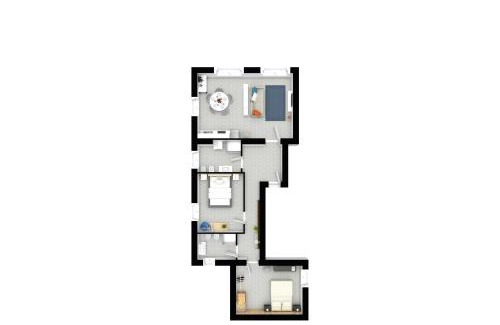 Old Town Appartement | Altalena sulla piazza, un affaccio d'eccezione