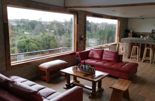Rio Bueno Appartement | Altavista cabaña con vista panoràmica al Rìo bueno