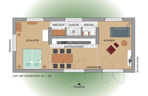 Doberschau-Gaussig Appartement | Alte Hofwerkstatt