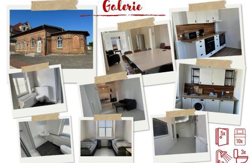 Oberdorla Appartement | Alter Bahnhof Schwaan - Monteurswohnungen