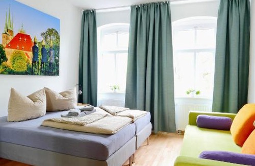 Erfurt Old Town Appartement | Altstadtjuwel am Hospitalplatz - 3 Zimmer mit Balkon