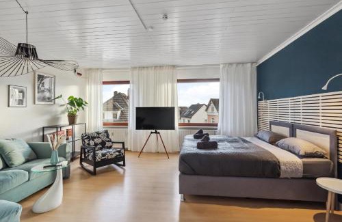 Eltville am Rhein Appartement | Amalfi Apartment A03 - 3 Zi.+ bequeme Boxspringbetten + smart TV