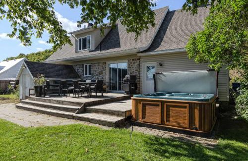 Saint-Joachim Chalet De Ski | Amanaye Lodge - paisible et luxueux