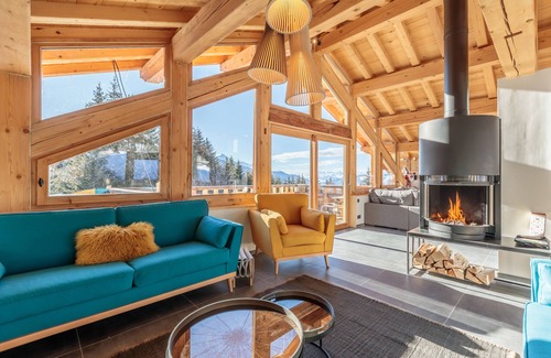 Arc-1800 Chalet De Ski | Chalet de luxe de 370m2, pour 19 pers à Arc 1800