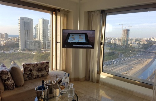 Shafir Appartement | Incroyable appartement avec vue sur la ville et l'océan !! Tel Aviv