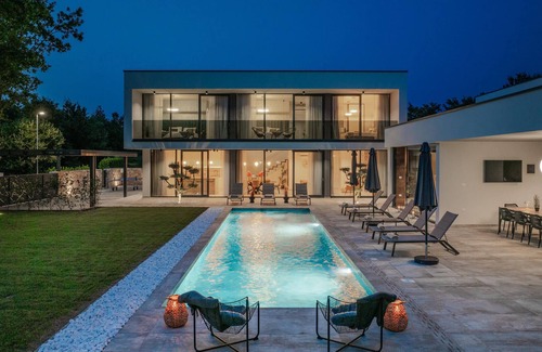 Municipality of Zminj Maison | Superbe maison à Modrusani avec sauna