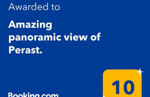 Perast Appartement | Amazing panoramic view of Perast.