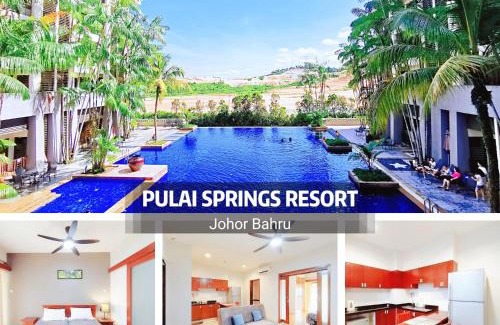 Pulai Appartement | 【Amazing】Pool View 2BR Suite @ Pulai Springs Resort
