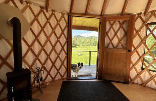 Alsea Autre | Amazing Romantic Yurt with Spectacular Landscape Views in Oregon