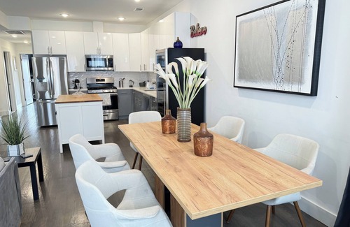 Jersey City Appartement | Amazing rooftop views of NYC+FREE parking+Washer&Dryer