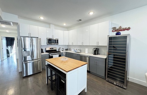 Jersey City Appartement | Amazing rooftop views of NYC+FREE parking+Washer&Dryer
