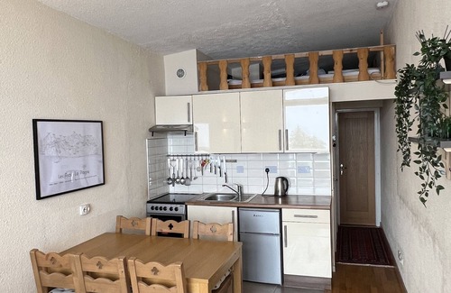 Arc-2000 Appartement | Amazing ski location. Great views of Mt Blanc.