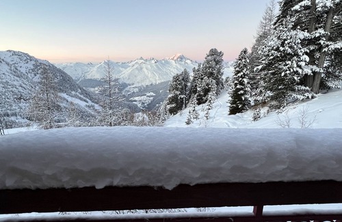 Arc-2000 Appartement | Amazing ski location. Great views of Mt Blanc.