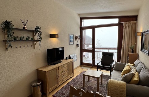 Arc-2000 Appartement | Amazing ski location. Great views of Mt Blanc.