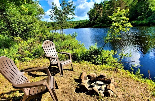 Boonville Cabine | AMAZING TREE HOUSE ON BLACK RIVER NEAR OLD FORGE, NY