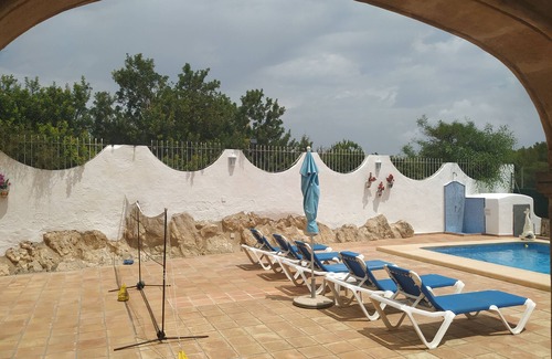 Benimeit Appartement | Vues incroyables, 3 chambres Apmt, propre piscine avec grande terrasse et jardin.