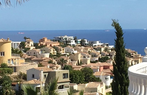 Cumbre del Sol Villa | belle villa avec vue mer, piscine privée, climatisation et wi-fi