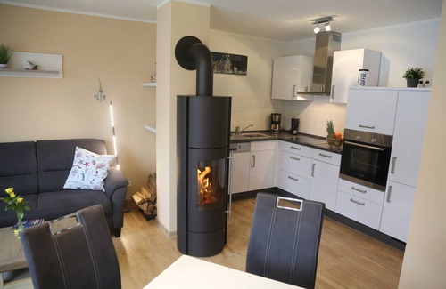 Borgerende Appartement | Excl. App. Ambre, cheminée, lave-linge, 250 m de la plage - Appartement Bernstein, BE