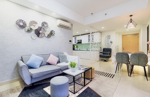District 9 Appartement | AmbiHOME 2BR 2WC glamour river-view Masteri Thao Dien T4