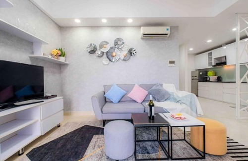 District 9 Appartement | AmbiHOME 2BR 2WC glamour river-view Masteri Thao Dien T4