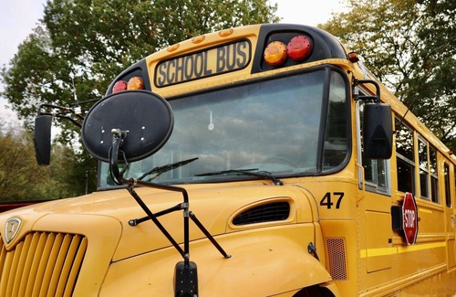 Ramsden Heath Maison | American School bus unique, quirky tiny home on wheels