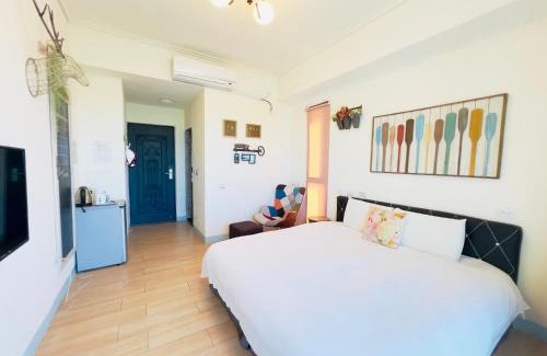 Shanjiao Maison | Amibao Resort每間房有獨立陽台 獨立衛浴有電梯可搭乘 自行入住 訂房後請留意訂房平台訊息 會將入住資訊與停車位置傳送在訊息裡