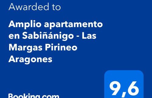 Latas Appartement | Amplio apartamento en Sabiñánigo - Las Margas Pirineo Aragones