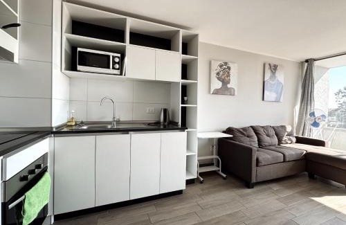 Quinta Normal Appartement | Amplio departamento de una habitación, a pasos del metro Gruta de lourdes