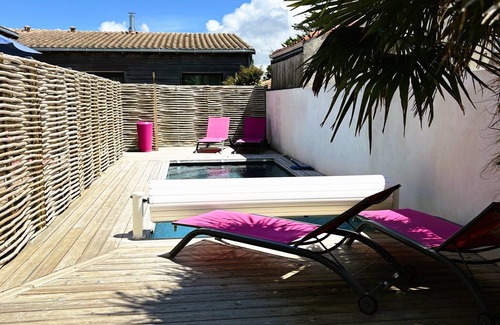 Angoulins Maison | Maison des sables piscine chauffée 100m des plages 2 chambres