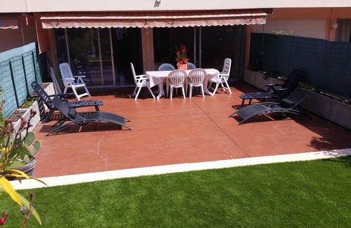 Plaine de la Brague Appartement | Antibes residence avec piscine, tennis, très grande terrasse, jardin, prox mer
