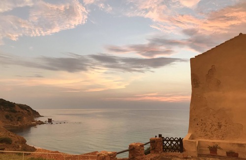 Gonnesa Maison | Antica Tonnara house on the beach with sea view and AC